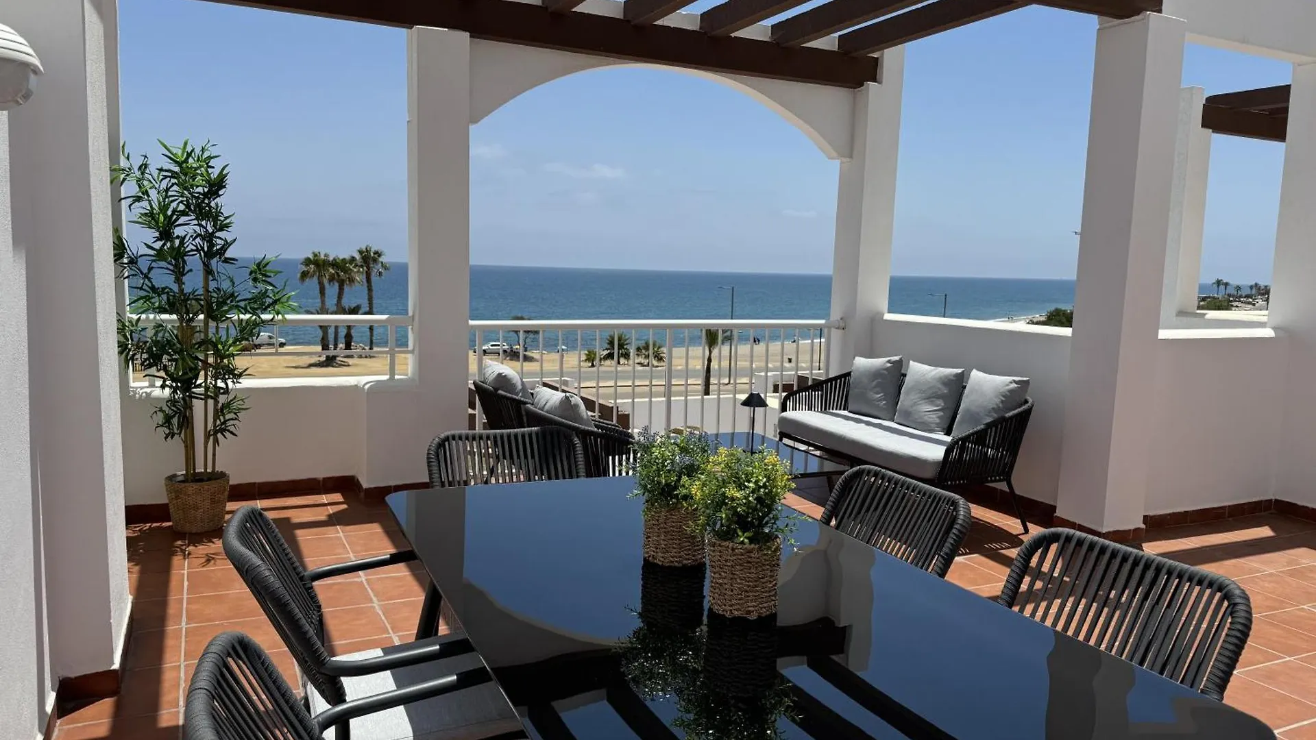 Apartment Apartamento Con Piscina Frente Al Mar En Mojacar Playa Spain